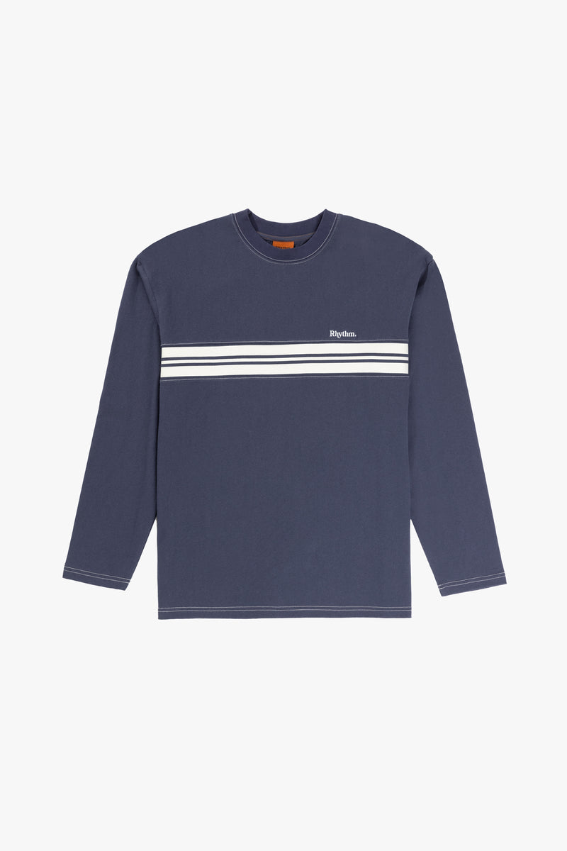 Vintage Panel LS T-Shirt Navy