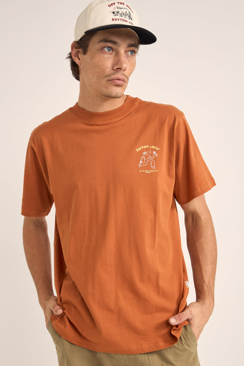 Freedom SS T-Shirt Ochre