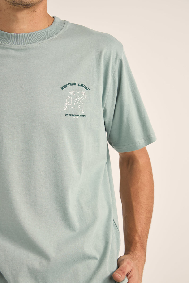 Freedom SS T-Shirt Seafoam