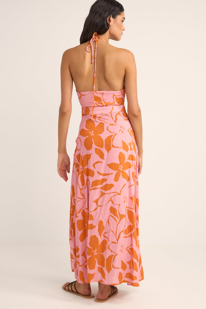 Bora Bora Floral Cut Out Maxi Dress