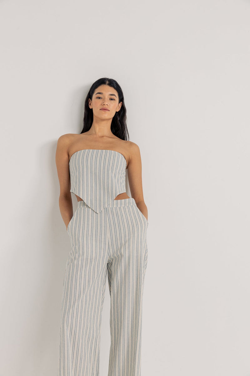 Stella Stripe Wide Leg Pant