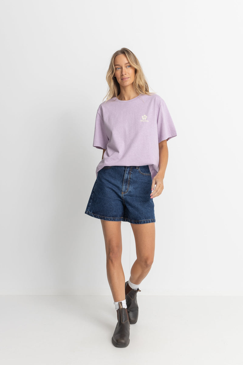 Scenescape Oversized T-Shirt Lilac