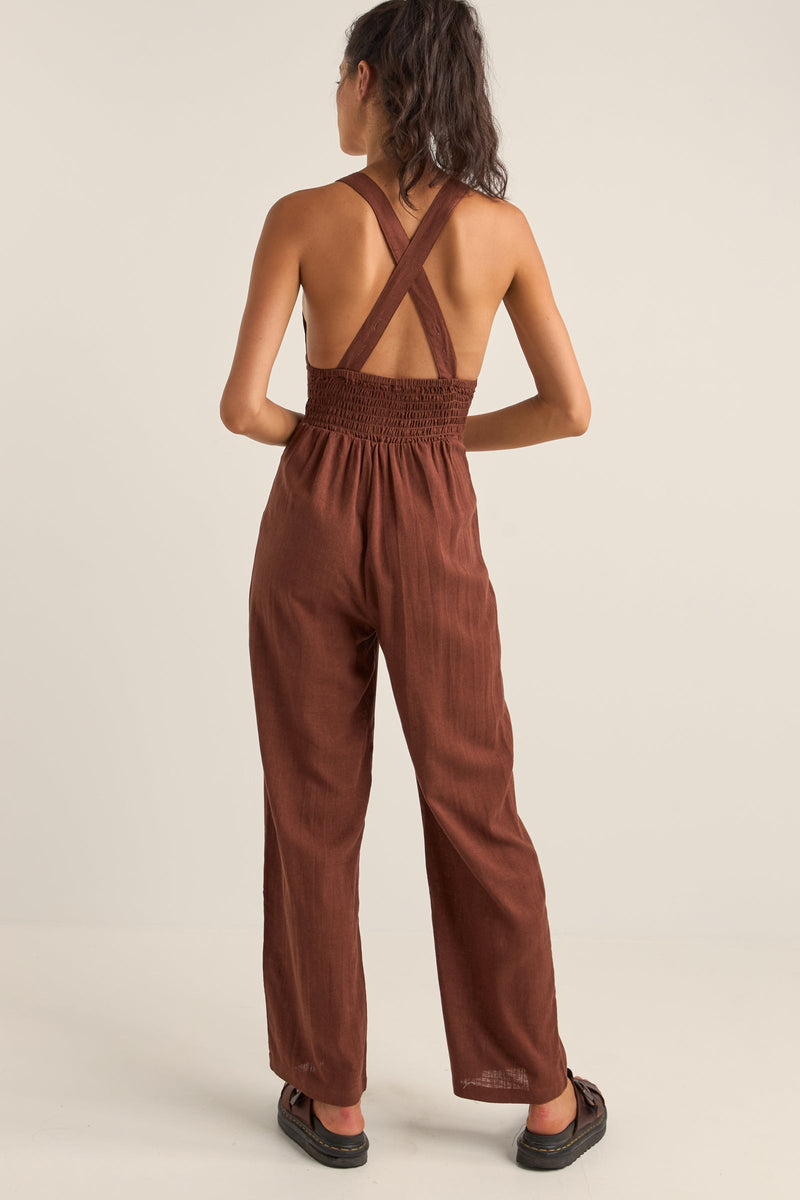 Cabana Jumpsuit Chocolate