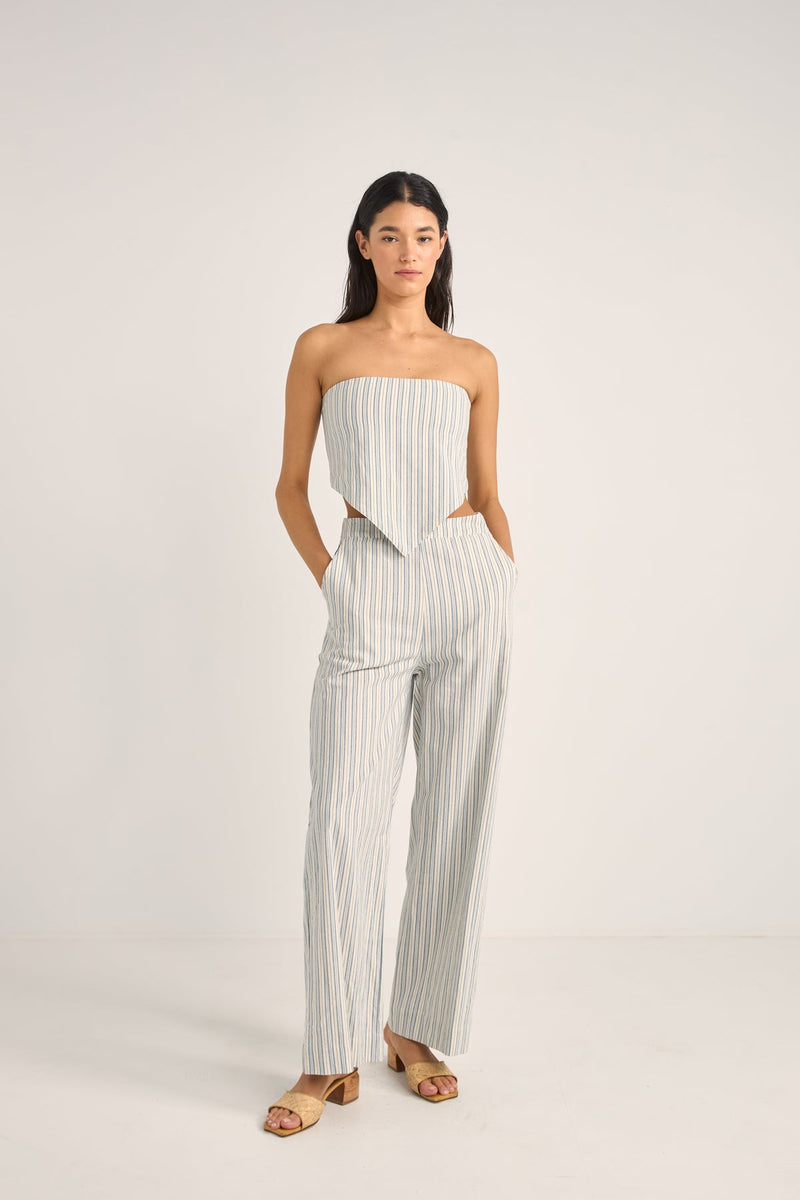 Stella Stripe Wide Leg Pant