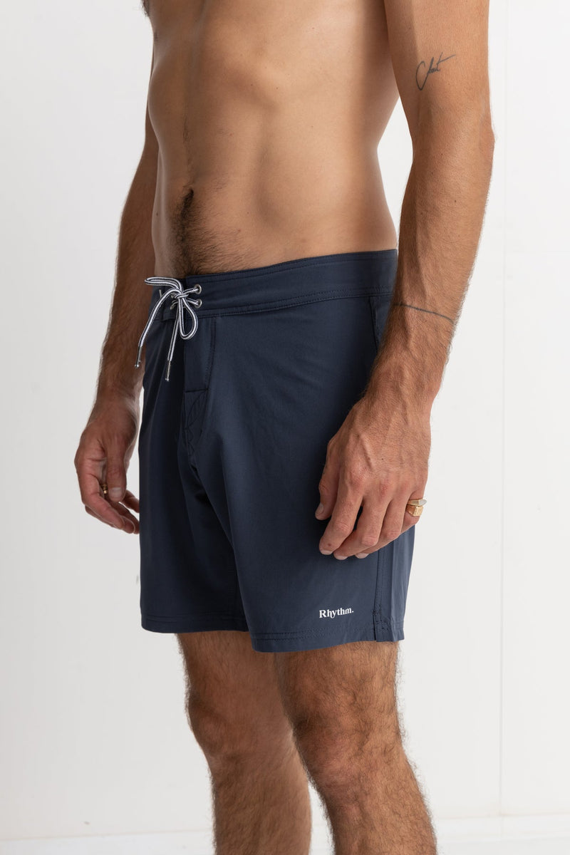 Classic Stretch Trunk Worn Navy