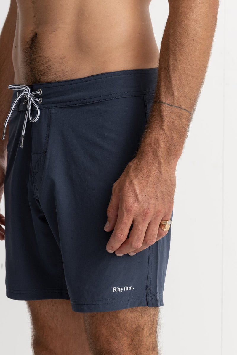 Classic Stretch Trunk Worn Navy