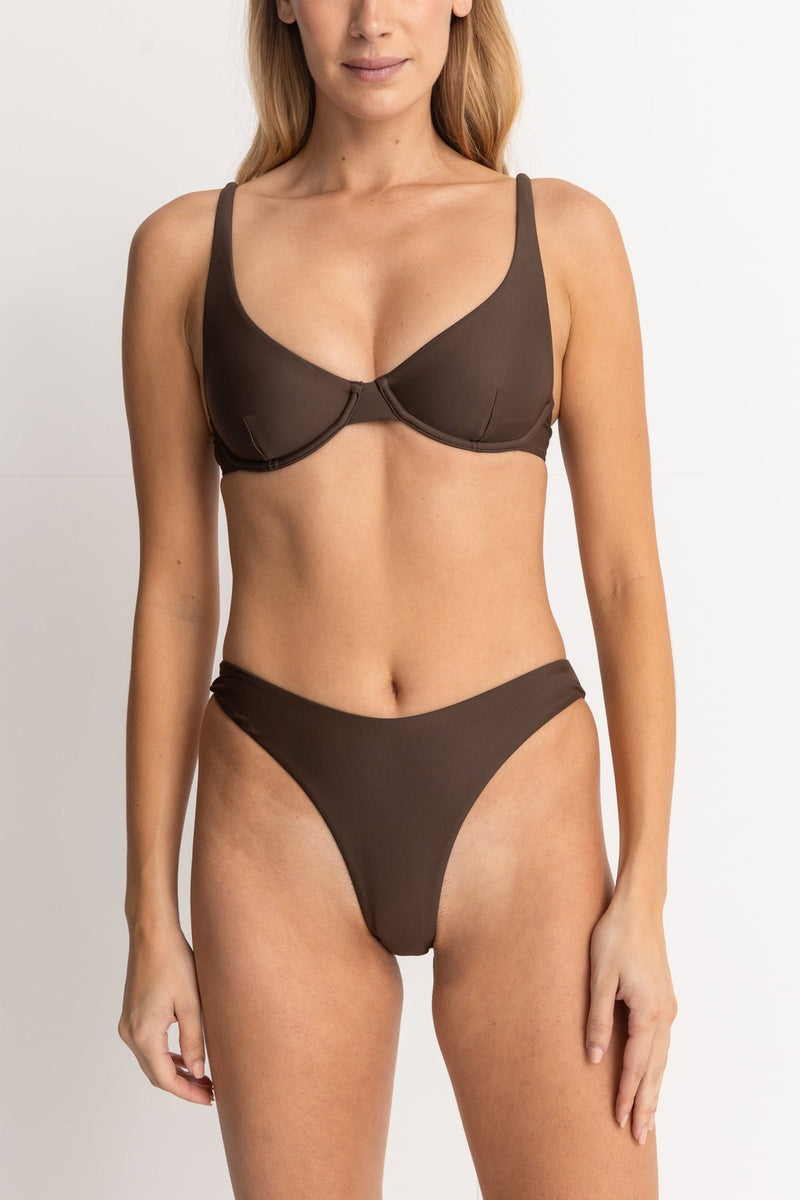 Classic Underwire Top Chocolate