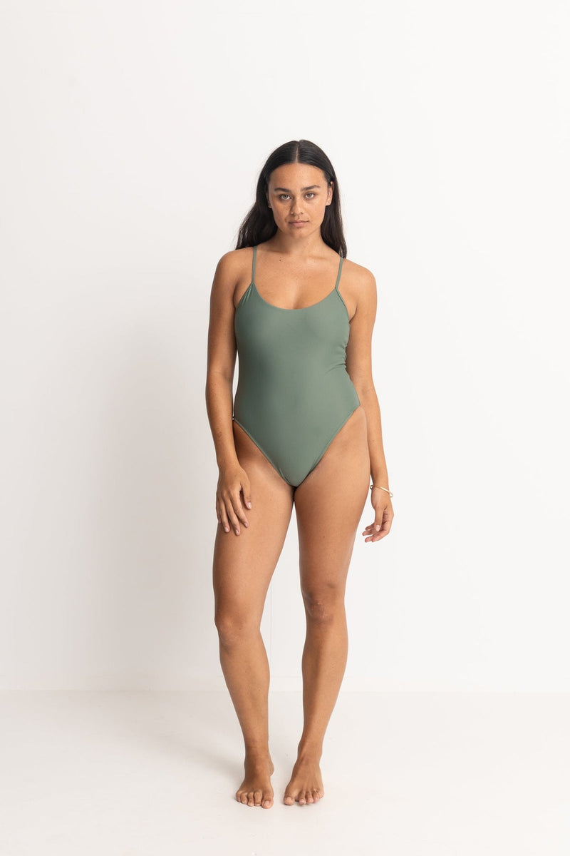 Classic Minimal One Piece Olive