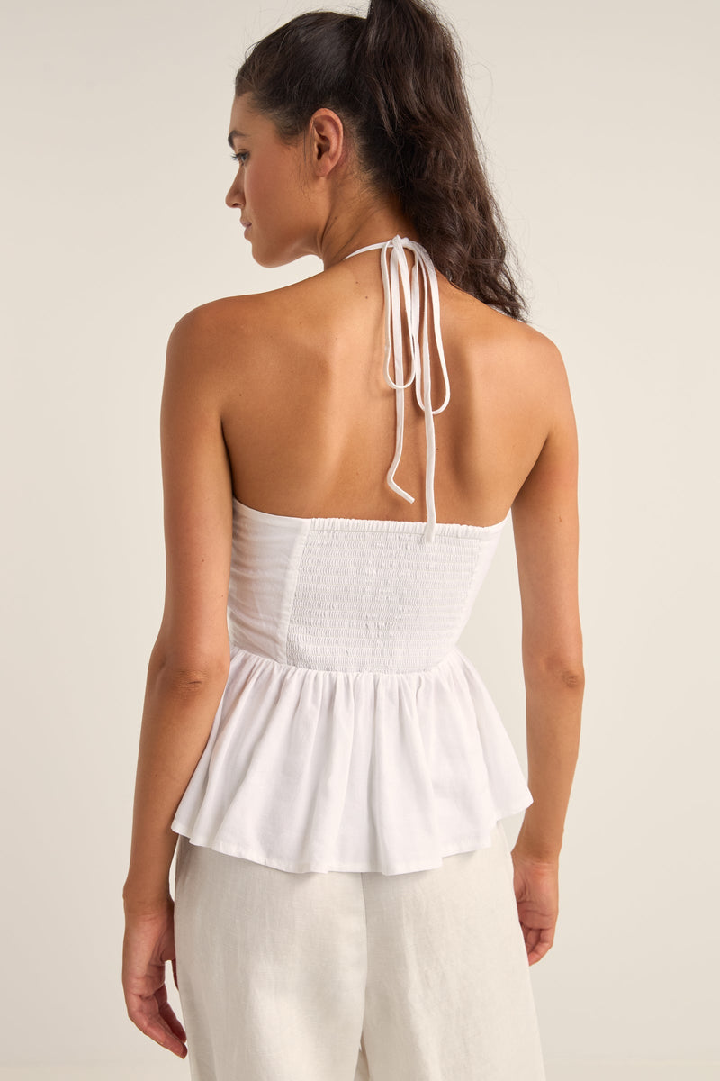 Harper Top White