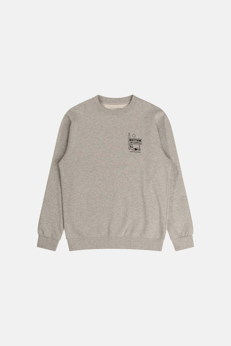 Siesta Fleece Crew Grey Heather