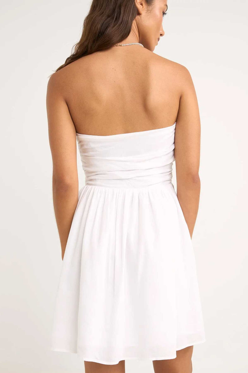 Mila Mini Dress White