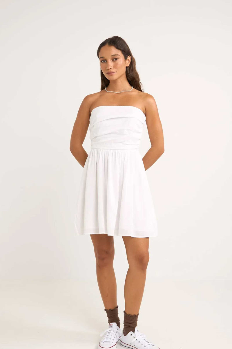 Mila Mini Dress White